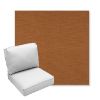 Picture of Exhale Teak | Center Seam Deep Seating Outdoor Cushions - Sunbrella© Fabric