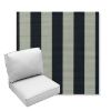 Picture of Expressive Mist | Center Seam Deep Seating Outdoor Cushions - Sunbrella© Fabric
