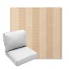 Picture of Expressive Sparrow | Center Seam Deep Seating Outdoor Cushions - Sunbrella© Fabric