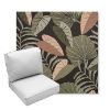 Picture of Fernie Midnight Garden | Center Seam Deep Seating Outdoor Cushions - Sunbrella© Fabric