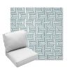 Picture of Figure Twilight | Center Seam Deep Seating Outdoor Cushions - Sunbrella© Fabric