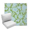 Picture of Floral Song Spring | Center Seam Deep Seating Outdoor Cushions - Sunbrella© Fabric