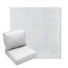 Picture of Frond Sky | Center Seam Deep Seating Outdoor Cushions - Sunbrella© Fabric