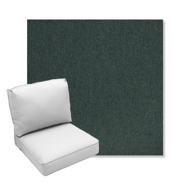 Picture of Heritage Alpine | Center Seam Deep Seating Outdoor Cushions - Sunbrella© Fabric