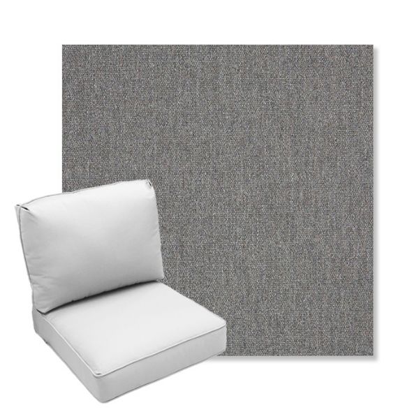 Picture of Heritage Slate | Center Seam Deep Seating Outdoor Cushions - Sunbrella© Fabric