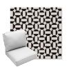 Picture of Hoopla Panda | Center Seam Deep Seating Outdoor Cushions - Sunbrella© Fabric