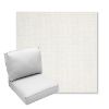 Picture of Idol Snow | Center Seam Deep Seating Outdoor Cushions - Sunbrella© Fabric