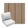 Picture of Influence Teak | Center Seam Deep Seating Outdoor Cushions - Sunbrella© Fabric
