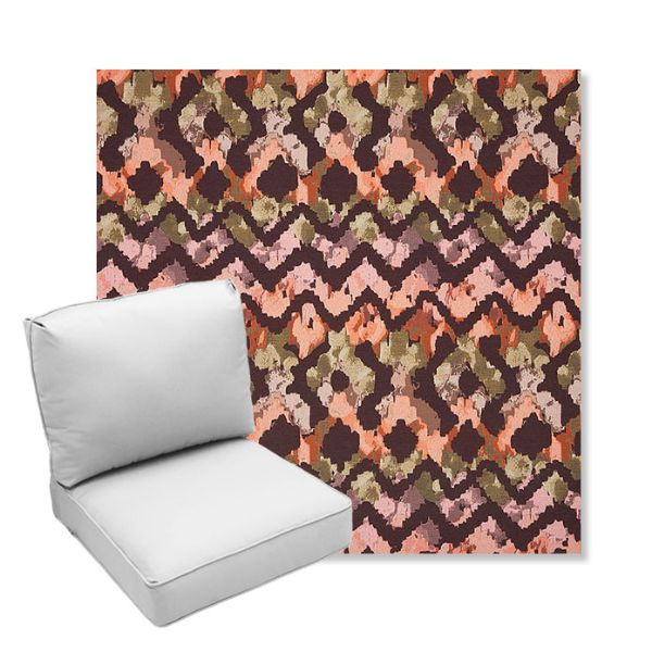 Picture of Inga Gypsy | Center Seam Deep Seating Outdoor Cushions - Sunbrella© Fabric