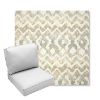 Picture of Inga Marble | Center Seam Deep Seating Outdoor Cushions - Sunbrella© Fabric