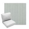 Picture of Kaia Mist | Center Seam Deep Seating Outdoor Cushions - Sunbrella© Fabric