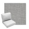 Picture of Kudos Newsprint | Center Seam Deep Seating Outdoor Cushions - Sunbrella© Fabric