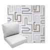Picture of Labyrinth Cloud | Center Seam Deep Seating Outdoor Cushions - Sunbrella© Fabric