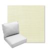 Picture of Linen Natural | Center Seam Deep Seating Outdoor Cushions - Sunbrella© Fabric
