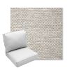 Picture of Litchfield Fog | Center Seam Deep Seating Outdoor Cushions - Sunbrella© Fabric