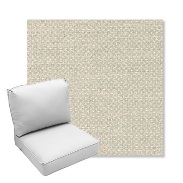Picture of Litchfield Sage | Center Seam Deep Seating Outdoor Cushions - Sunbrella© Fabric