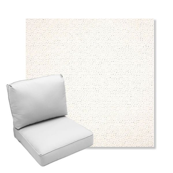 Picture of Litchfield Snow | Center Seam Deep Seating Outdoor Cushions - Sunbrella© Fabric