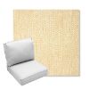 Picture of Margo Parchment | Center Seam Deep Seating Outdoor Cushions - Sunbrella© Fabric