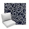Picture of Maritime Nautical | Center Seam Deep Seating Outdoor Cushions - Sunbrella© Fabric
