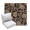 Picture of Martha Floral Garden Path | Center Seam Deep Seating Outdoor Cushions - Sunbrella© Fabric