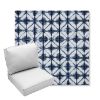 Picture of Midori Indigo | Center Seam Deep Seating Outdoor Cushions - Sunbrella© Fabric