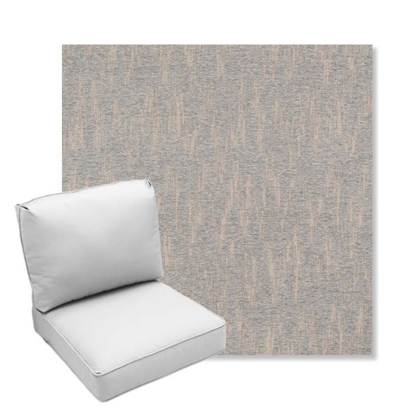 Picture of Mountains Fog | Center Seam Deep Seating Outdoor Cushions - Sunbrella© Fabric