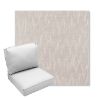 Picture of Mountains Snow | Center Seam Deep Seating Outdoor Cushions - Sunbrella© Fabric
