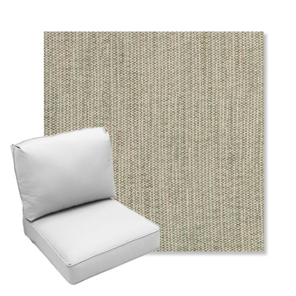 Picture of Nova Moss | Center Seam Deep Seating Outdoor Cushions - Sunbrella© Fabric