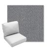 Picture of Odette Slate | Center Seam Deep Seating Outdoor Cushions - Sunbrella© Fabric