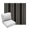 Picture of Peyton Granite | Center Seam Deep Seating Outdoor Cushions - Sunbrella© Fabric