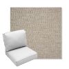 Picture of Piazza Burlap | Center Seam Deep Seating Outdoor Cushions - Sunbrella© Fabric