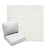 Picture of Piazza Cloud | Center Seam Deep Seating Outdoor Cushions - Sunbrella© Fabric