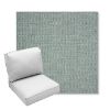Picture of Piazza Mist | Center Seam Deep Seating Outdoor Cushions - Sunbrella© Fabric