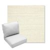Picture of Piazza Parchment | Center Seam Deep Seating Outdoor Cushions - Sunbrella© Fabric