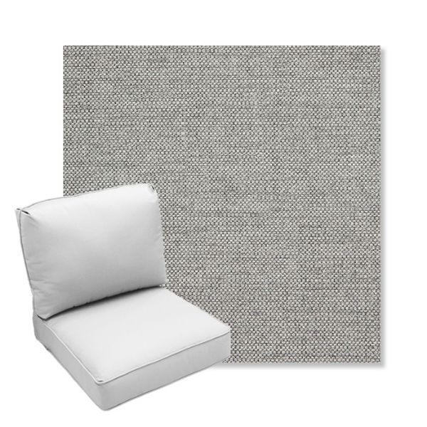Picture of Piazza Stone | Center Seam Deep Seating Outdoor Cushions - Sunbrella© Fabric