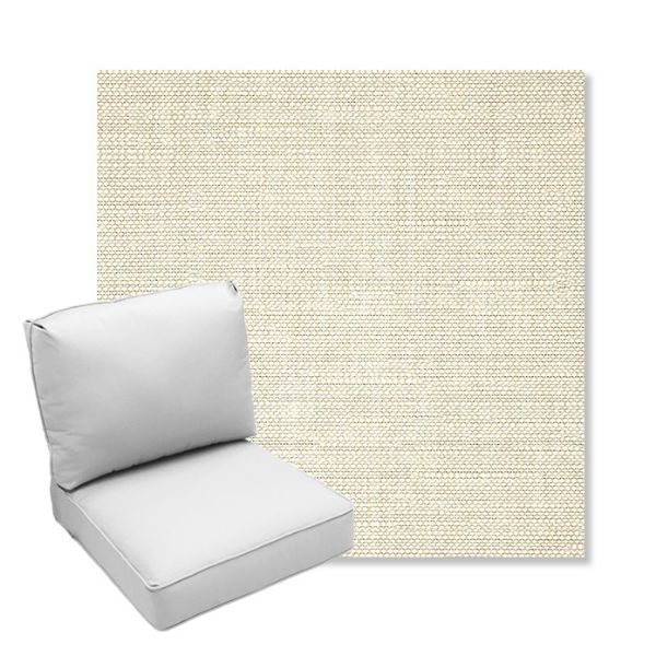 Picture of Piazza Vapor | Center Seam Deep Seating Outdoor Cushions - Sunbrella© Fabric