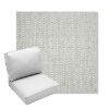 Picture of Pique Cloud | Center Seam Deep Seating Outdoor Cushions - Sunbrella© Fabric
