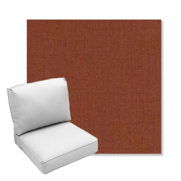 Picture of Play Adobe | Center Seam Deep Seating Outdoor Cushions - Sunbrella© Fabric