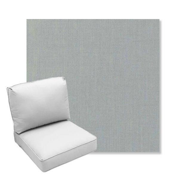 Picture of Play Sky | Center Seam Deep Seating Outdoor Cushions - Sunbrella© Fabric