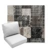 Picture of Pop Film | Center Seam Deep Seating Outdoor Cushions - Sunbrella© Fabric