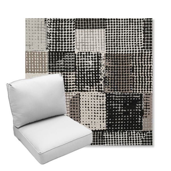 Picture of Pop Film | Center Seam Deep Seating Outdoor Cushions - Sunbrella© Fabric