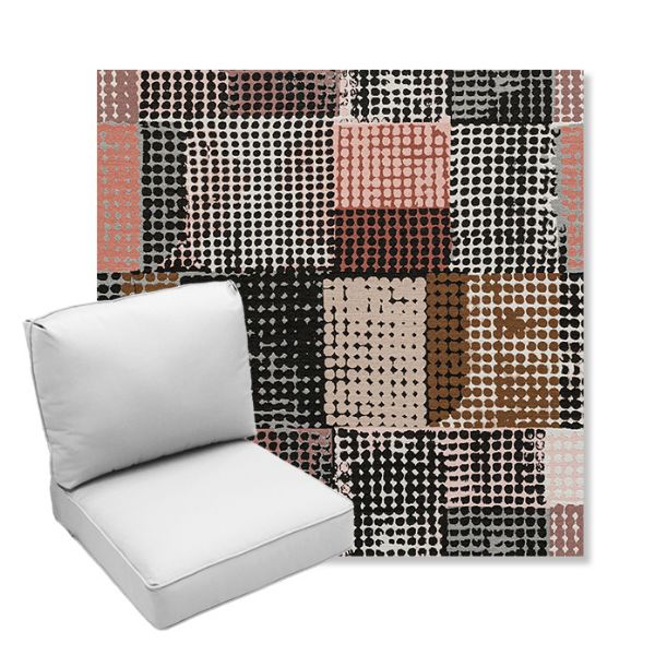 Picture of Pop Tart | Center Seam Deep Seating Outdoor Cushions - Sunbrella© Fabric