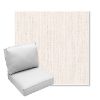 Picture of Poros Eggshell | Center Seam Deep Seating Outdoor Cushions - Sunbrella© Fabric