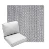 Picture of Posh Graphite | Center Seam Deep Seating Outdoor Cushions - Sunbrella© Fabric