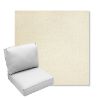 Picture of Posh Salt | Center Seam Deep Seating Outdoor Cushions - Sunbrella© Fabric