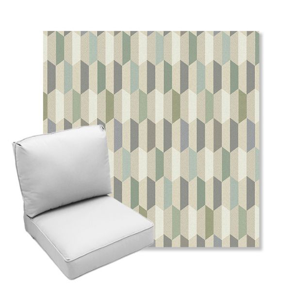 Picture of Precise Spring | Center Seam Deep Seating Outdoor Cushions - Sunbrella© Fabric