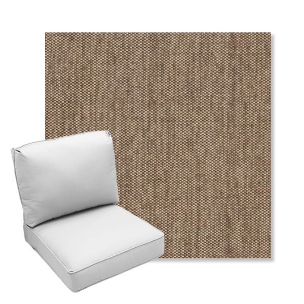 Picture of Proof Fossil | Center Seam Deep Seating Outdoor Cushions - Sunbrella© Fabric
