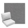Picture of Proof Slate | Center Seam Deep Seating Outdoor Cushions - Sunbrella© Fabric