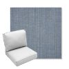 Picture of Proven Denim | Center Seam Deep Seating Outdoor Cushions - Sunbrella© Fabric