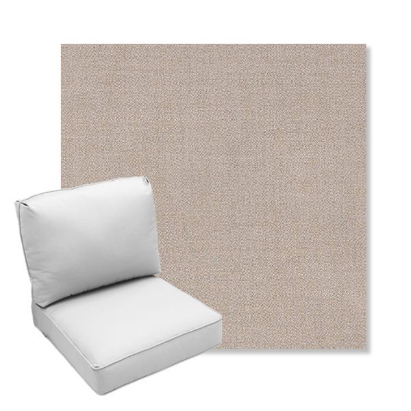 Picture of Remix Silk | Center Seam Deep Seating Outdoor Cushions - Sunbrella© Fabric